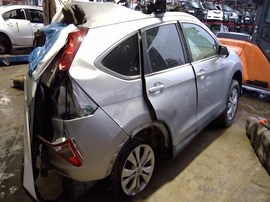 2014 HONDA CR-V, SILVER, EX MODEL, 2.4L, AT, AWD.   A25211